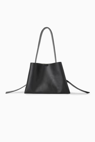 COS + Folded Leather Shoulder Bag