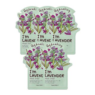 Tonymoly + I'm Lavender Sheet Mask 5 Pack