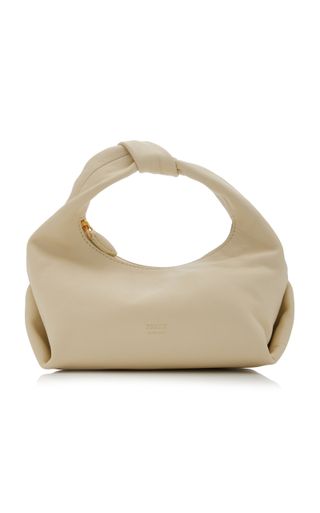 Khaite + Small Beatrice Leather Hobo Bag