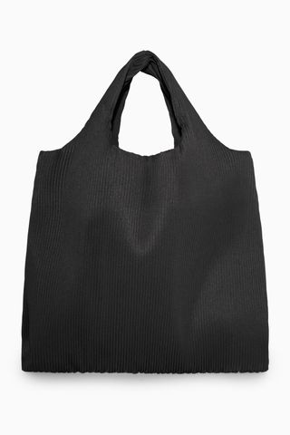 COS + Small Pleated Tote Bag