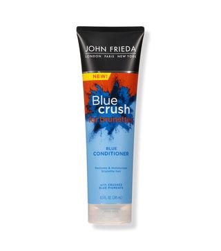 John Frieda + Blue Crush for Brunettes Blue Conditioner