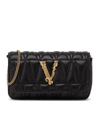 Versace + Virtus Quilted Evening Bag