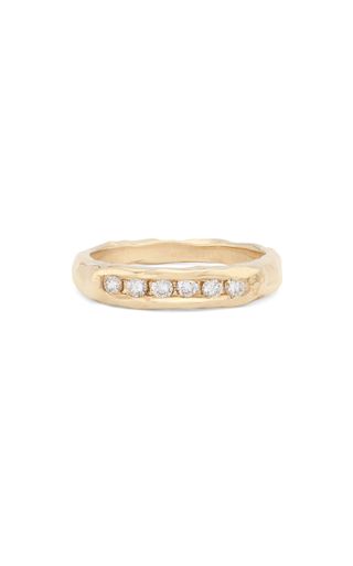 Fie Isolde + The Evoke 14k Gold Diamond Ring
