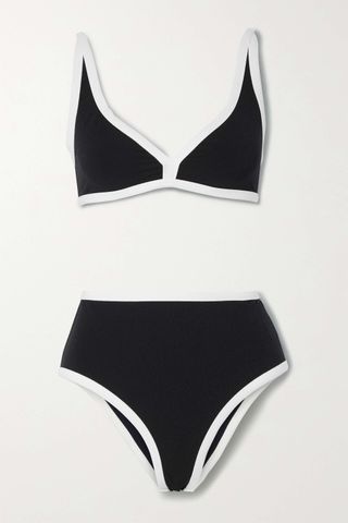 Lisa Marie Fernandez + Maria Stretch-Crepe Bikini