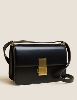 M&S Collection + Faux Leather Cross Body Bag