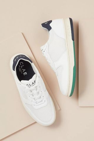 Clae + Malone Leather Trainers