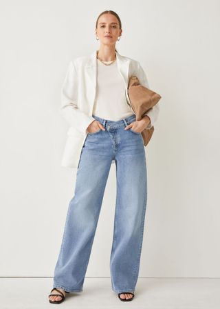 & Other Stories + Wide Wrap Jeans