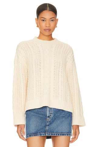 Tularosa + Dorinda Cable Sweater