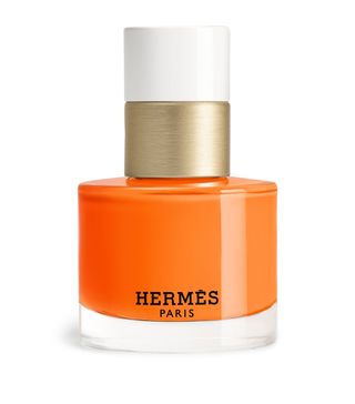 Hermès + Les Mains Hermès Nail Enamel in 33 Orange Boîte
