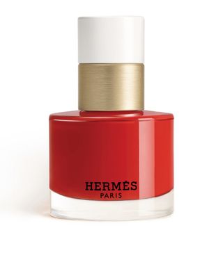Hermès + Les Mains Hermès Nail Enamel in 75 Rouge Amazone