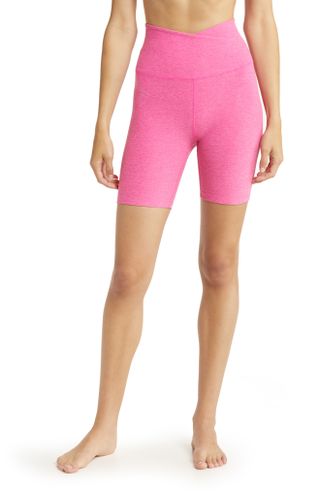 Beyond Yoga + At Your Leisure Space Dye High Waist Bike Shorts