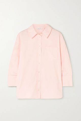 Anine Bing + Mika Oversized Cotton-Poplin Shirt