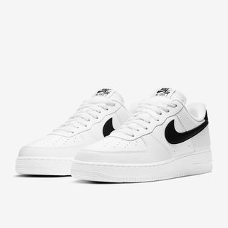 Nike + Air Force 1 '07 White And Black Trainers