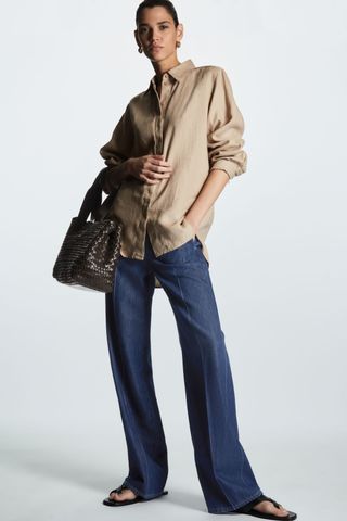 COS + Straight-Leg Denim Trousers