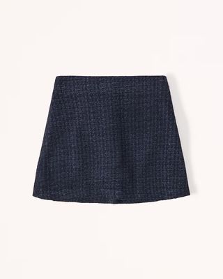 Abercrombie & Fitch + Tweed Mini Skort