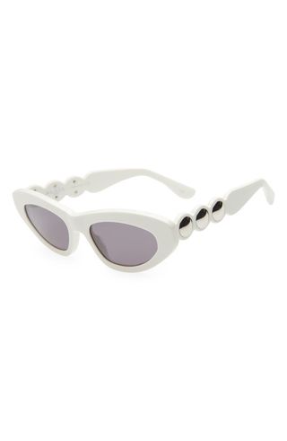 Alaïa + 51mm Retro Cat Eye Sunglasses