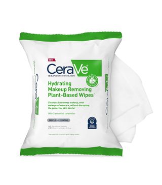CeraVe + Hydrating Makeup Removing Plant-Based Wipes