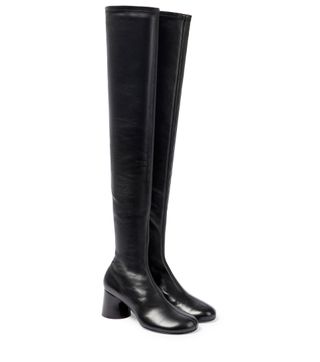 Khaite + Admiral Leather Over-the-Knee Boots