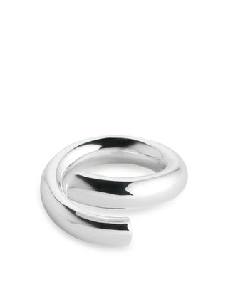 ARKET + Silver-Plated Open Ring