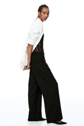 H&M + Wide Trousers