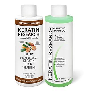 Keratin Research + Brazilian Keratin Hair Treatment