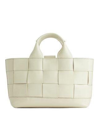 Arket + Woven Leather Bag