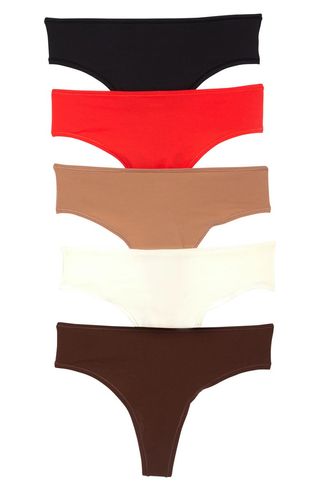 Skims + Fits Everybody Assorted 5-Pack Thongs