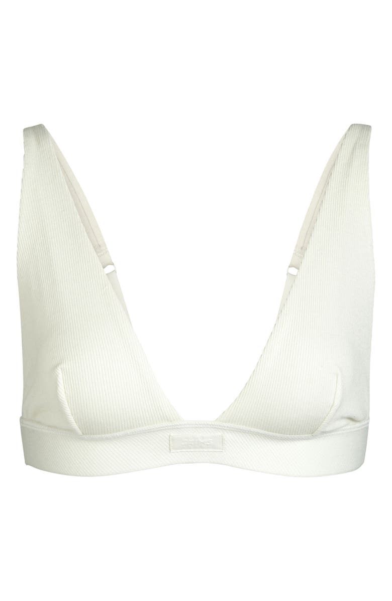 Skims + Cotton Plunge Bralette