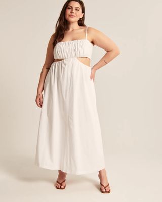 Abercrombie and Fitch + Bubble Top Maxi Dress