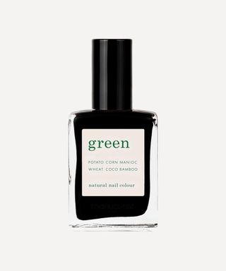 Manucurist + Green Nail Polish in Liquorice