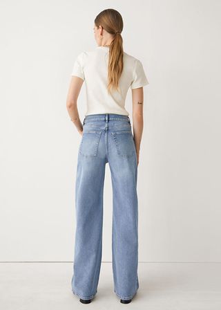 & Other Stories + Wide Wrap Jeans