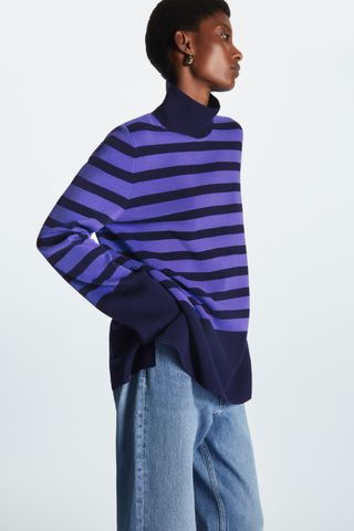 COS + A-Line Roll-Neck Top