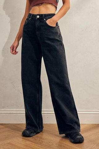 Urban Outfitters + Bdg Black Puddle Jeans