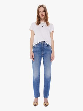 Mother Denim + High Waisted Study Hover