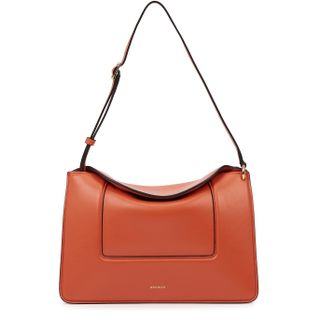 Wandler + Penelope Orange Leather Shoulder Bag