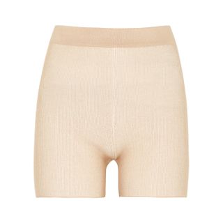 Jacquemus + Le Short Arancia Sand Ribbed Shorts