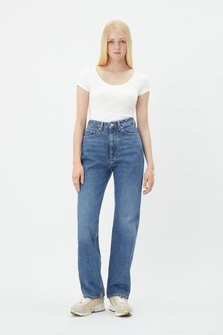 Weekday + Rowe Extra High Straight Jeans