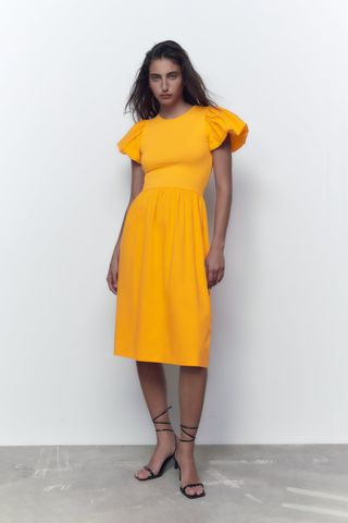 Zara + Combined Dress