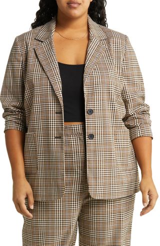 Treasure & Bond + Plaid Blazer