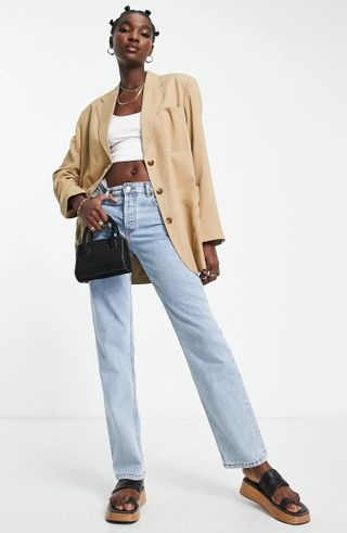 Topshop + Mensy Relaxed Blazer