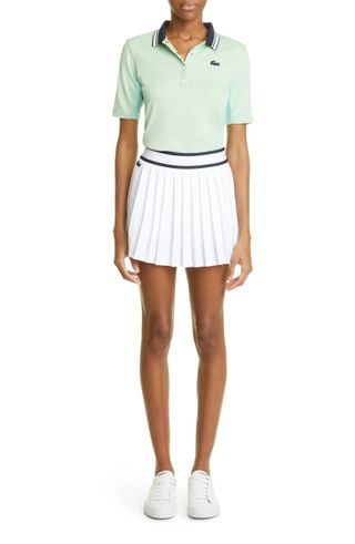 Lacoste + Sport Light Pleated Tennis Skirt