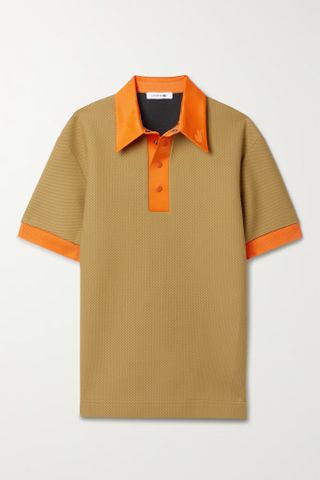 Lacoste + Neoprene Mesh Polo Shirt