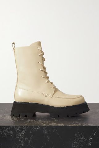 3.1 Phillip Lim + Kate Lace-Up Leather Boots