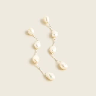 J.Crew + Freshwater pearl drop earrings