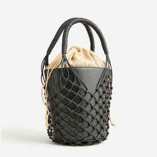 J.Crew + Sedona Basket Bag in Leather
