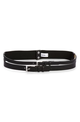 Open Edit + Duo Buckle Stretch Belt