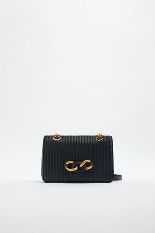 Zara + Linked Crossbody Bag