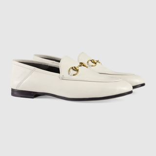 Gucci + Leather Horsebit Loafers