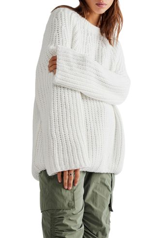 Free People + Take Me Home Cotton Sweater