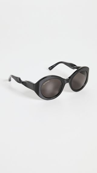Balenciaga + Twist Round Sunglasses